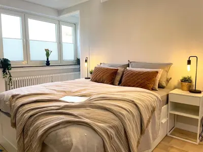 Ein Bett oder Betten in einem Zimmer der Unterkunft Apartment Luise
