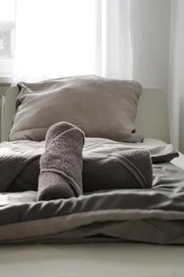 Ein Bett oder Betten in einem Zimmer der Unterkunft RuhrpottImmo - Zentrale Wohnung in Iserlohn - bis zu 7 Pers