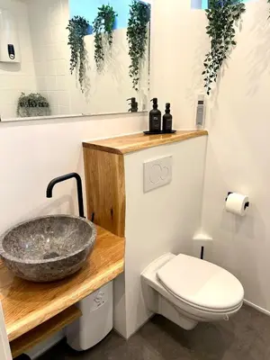 Ein Badezimmer in der Unterkunft Apartment Bertha