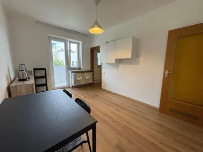 Küche/Küchenzeile in der Unterkunft City-Apartment Monteur- & Ferienwohnung