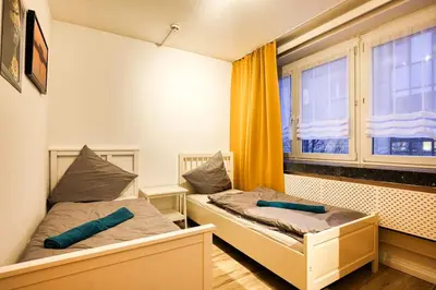 TV/Unterhaltungsangebot in der Unterkunft WG-Hotel