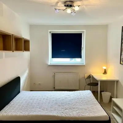 New fully equipped apartment with private parking space