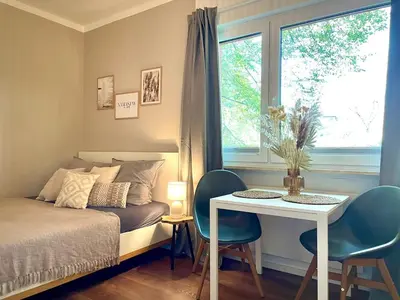 Ein Bett oder Betten in einem Zimmer der Unterkunft Magarethe