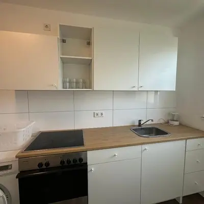 Küche/Küchenzeile in der Unterkunft WDI - Workers Apartments