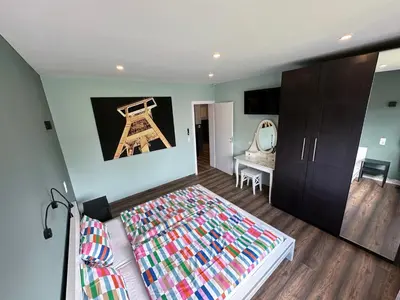 Ein Bett oder Betten in einem Zimmer der Unterkunft Arnold