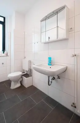 Ein Badezimmer in der Unterkunft Rock City Apartments Room 5150