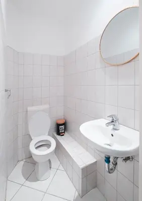 Ein Badezimmer in der Unterkunft Rock City Apartments Room 5150