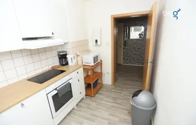 Küche/Küchenzeile in der Unterkunft BEGE APARTMENTS NomaStay