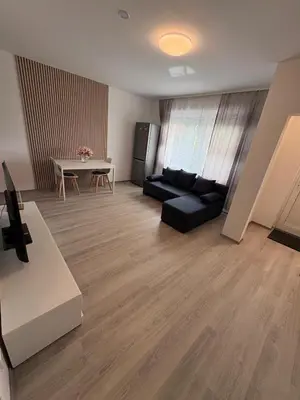 Ein Sitzbereich in der Unterkunft Ferienwohnung Ilana