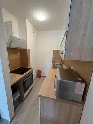 Küche/Küchenzeile in der Unterkunft Ferienwohnung Ilana