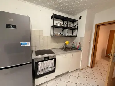 Küche/Küchenzeile in der Unterkunft Monteurwohnung 6P 2 bathrooms kitchen