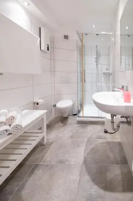 Ein Badezimmer in der Unterkunft Central Studio Near Main Train Station & Old City Hall