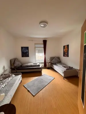 Ein Sitzbereich in der Unterkunft Iserlohn Ferienwohnung und Monteure
