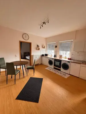 Küche/Küchenzeile in der Unterkunft Iserlohn Ferienwohnung und Monteure