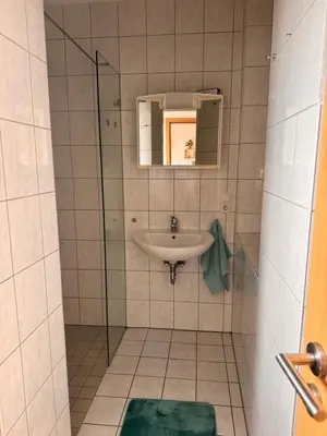 Ein Badezimmer in der Unterkunft Iserlohn Ferienwohnung und Monteure