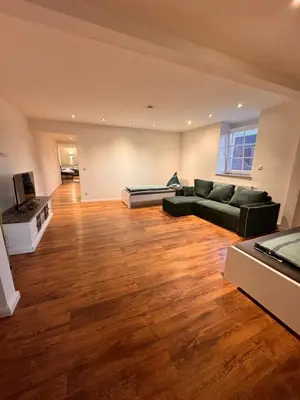 Ein Sitzbereich in der Unterkunft Rheinberg Ferienwohnung und Monteure Whg 3