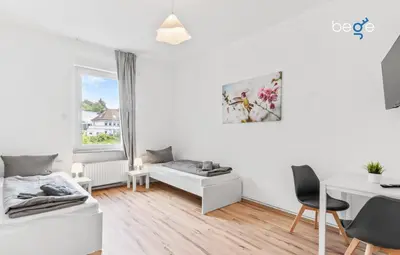 Ein Sitzbereich in der Unterkunft BEGE APARTMENTS FlatLine
