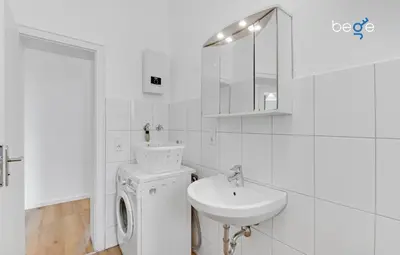 Ein Badezimmer in der Unterkunft BEGE APARTMENTS FlatLine