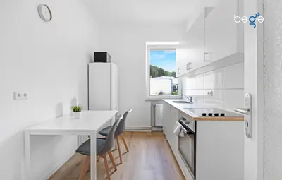 Küche/Küchenzeile in der Unterkunft BEGE APARTMENTS FlatLine