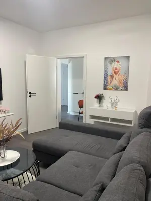 Ein Sitzbereich in der Unterkunft Sweet Home Premium Appartement 3