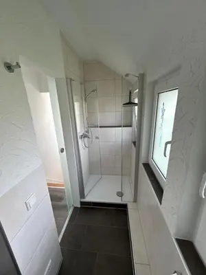 Ein Badezimmer in der Unterkunft Ferienwohnung Frowein