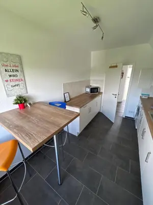 Küche/Küchenzeile in der Unterkunft Ferienwohnung Frowein