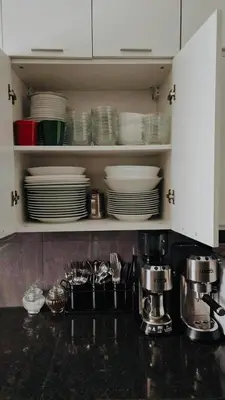 Küche/Küchenzeile in der Unterkunft Luxury Apartment I