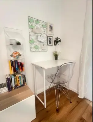 Die Bibliothek in der Ferienwohnung