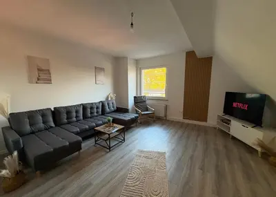 TV/Unterhaltungsangebot in der Unterkunft Komfort & Stil, Moderne Wohnung mit Fitnessraum