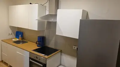Küche/Küchenzeile in der Unterkunft Sweet Ferien & Monteurs Appartement