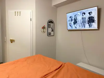 Ein Bett oder Betten in einem Zimmer der Unterkunft Maison Madame Exquisit
