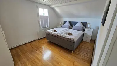 Ein Bett oder Betten in einem Zimmer der Unterkunft Haus Relax