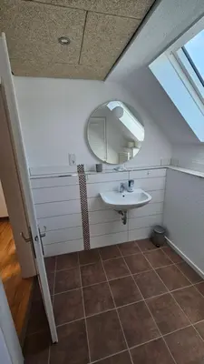 Ein Badezimmer in der Unterkunft Haus Relax