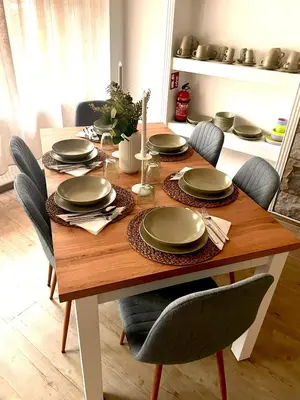 Grundriss der Unterkunft NEU- APPARTMENT in HAGEN nähe DORTMUND - 3 Parking! 3 Double-Bed! 2 Bedrooms, WIFI, COFFEMASHINE-Fully Automatic, KITCHEN, NETFLIX,DISNEY,MAGENTA