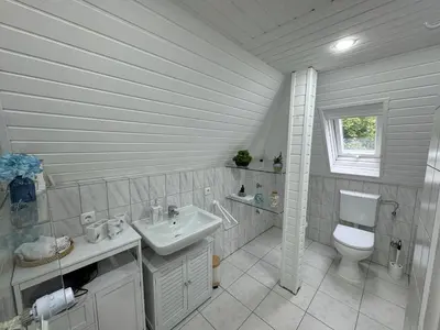 Ein Badezimmer in der Unterkunft Architects apartment in Essen