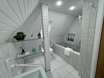 Ein Badezimmer in der Unterkunft Architects apartment in Essen