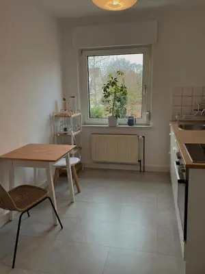 Küche/Küchenzeile in der Unterkunft Fewo Steckinghof