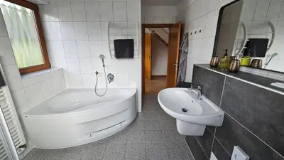 Ein Badezimmer in der Unterkunft Quartier Levi