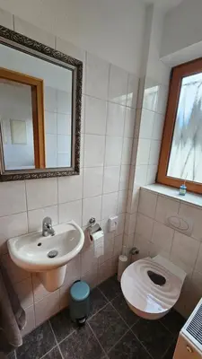 Ein Badezimmer in der Unterkunft Quartier Levi