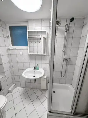 Ein Badezimmer in der Unterkunft Apartment with kitchen, bed, sofa