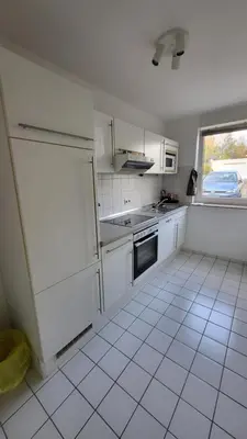 Küche/Küchenzeile in der Unterkunft Appartementhaus Sudberg