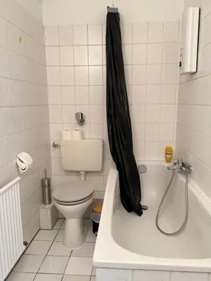 Ein Badezimmer in der Unterkunft Moderne Ferienwohnung Ratingen
