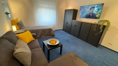 TV/Unterhaltungsangebot in der Unterkunft Charming Apartment in historischer Polizeiwache