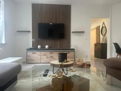 TV/Unterhaltungsangebot in der Unterkunft Moderne 2,5 Zimmer Wohnung in Herne im Herzen des Ruhrgebiets
