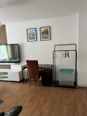 Ein Bett oder Betten in einem Zimmer der Unterkunft Barmen Stilvolle Wohnung