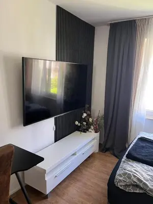 TV/Unterhaltungsangebot in der Unterkunft Barmen Stilvolle Wohnung