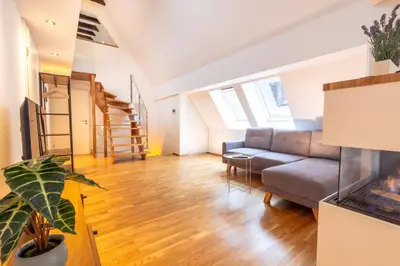 Ein Sitzbereich in der Unterkunft Fachwerk Boutique-Hotel Suite