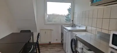 Küche/Küchenzeile in der Unterkunft Meribu R65 Wohnung für Monteure und Arbeiter