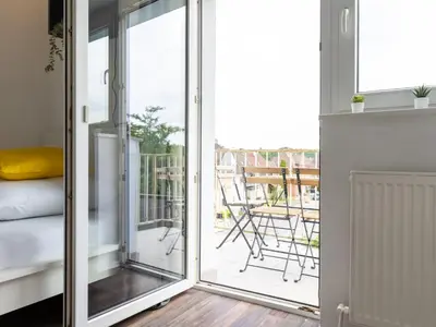 Ein Balkon oder eine Terrasse in der Unterkunft Nice Apartment Castrop-Rauxel