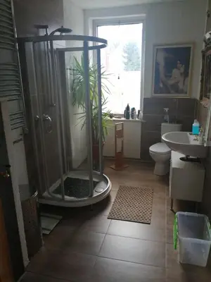 Ein Badezimmer in der Unterkunft Fewo Dortmund nähe Phoenixsee